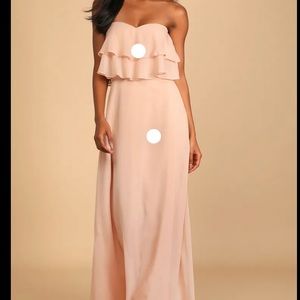 Devoted to Romance Blush Dress XS